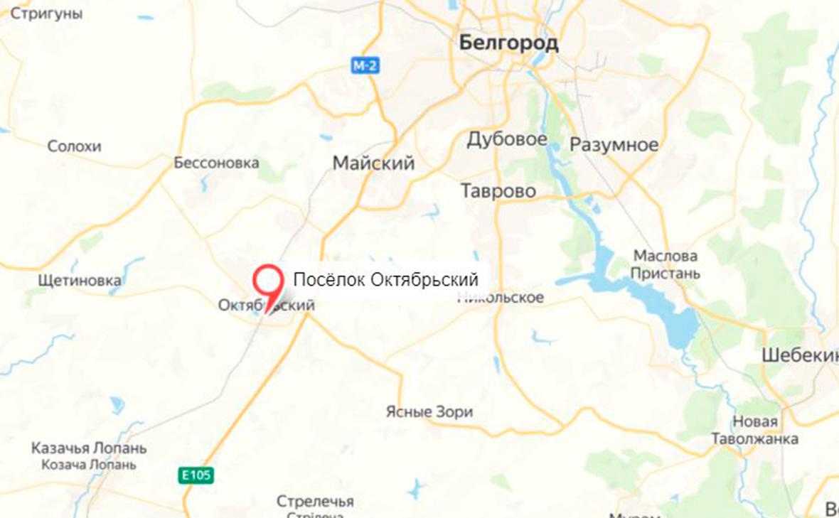 Гладков сообщил об ударе дрона-камикадзе по поселку Октябрьский